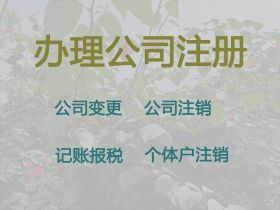 焦作注冊公司代辦公司@記賬報稅服務，正規(guī)...